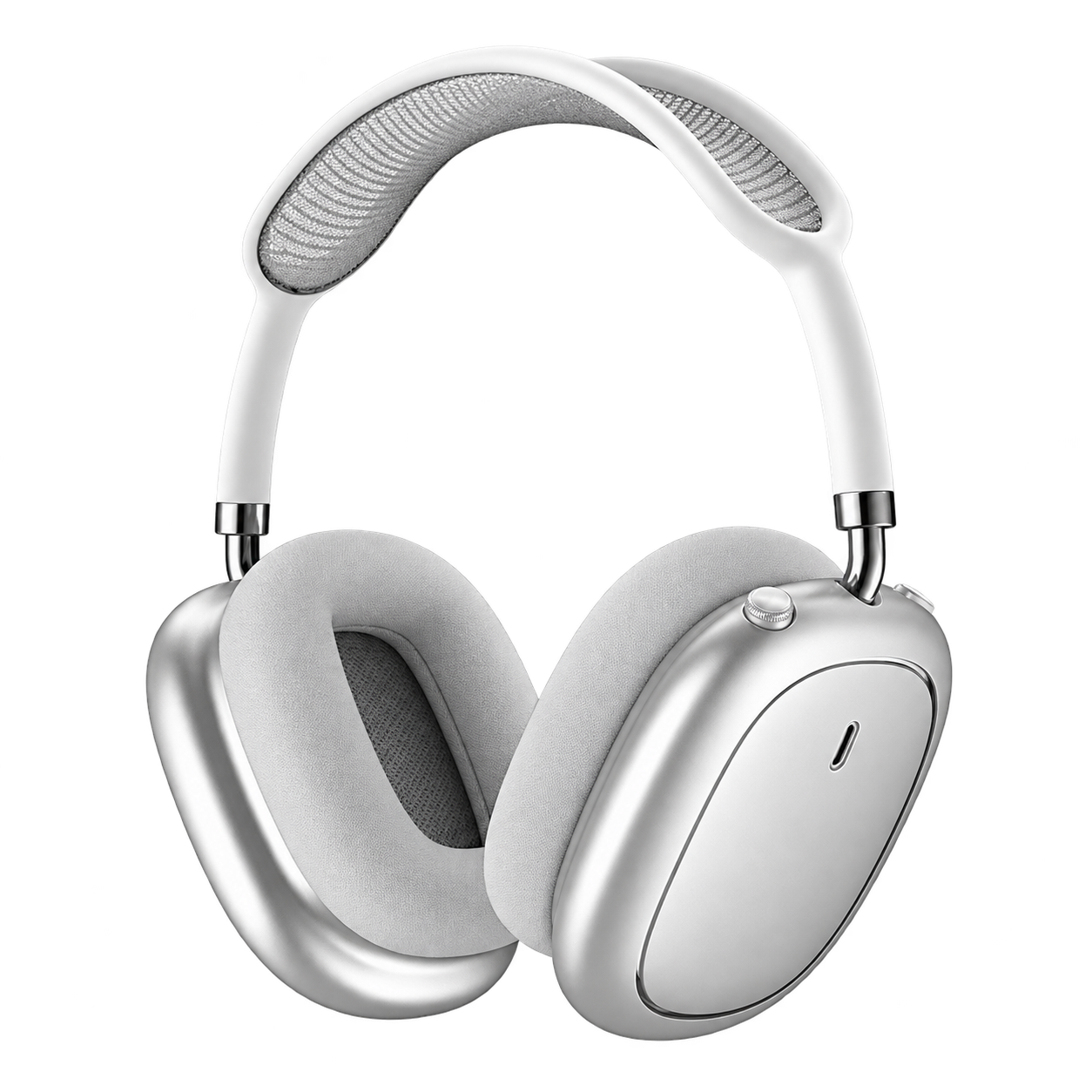 Headphone over-ear prateado